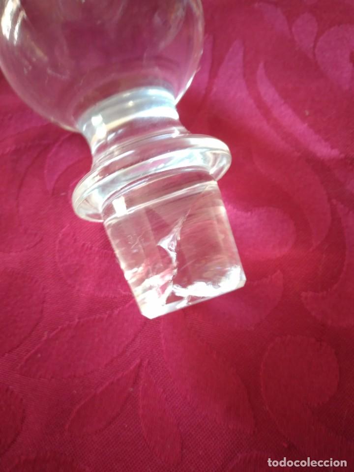 Antig&uuml;edades: Bonito tap&oacute;n de cristal. - Foto 6
