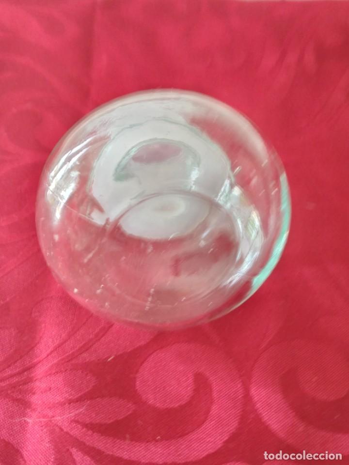 Antig&uuml;edades: Bonito tap&oacute;n de cristal. - Foto 4