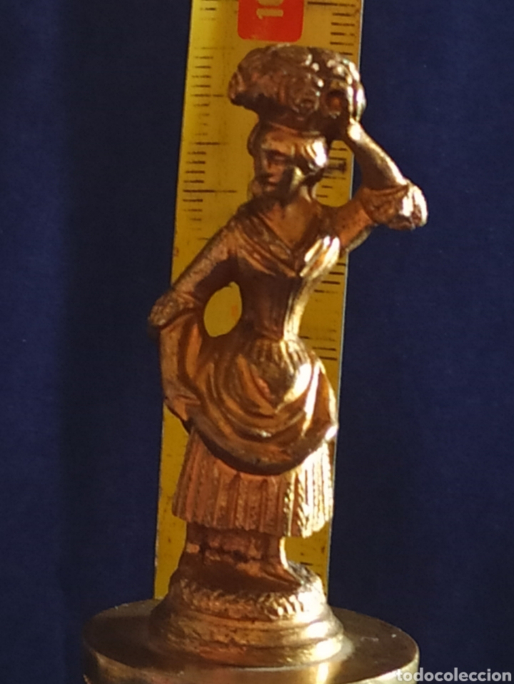 Antig&uuml;edades: Antigua estatua de bronce francesa - Foto 13