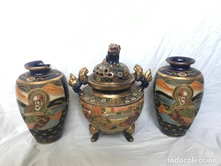 Antig&uuml;edades: Cer&aacute;mica Satsuma s-XIX - Foto 2