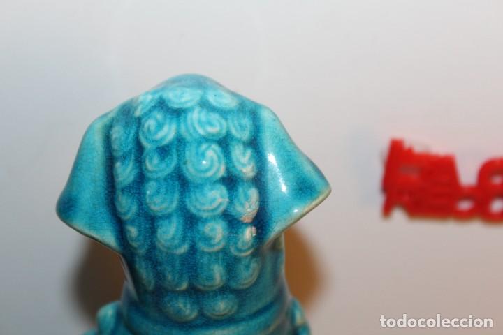 Antig&uuml;edades: PERROS FOO O LEONES FOO - MIDEN 19 CMS - Foto 6