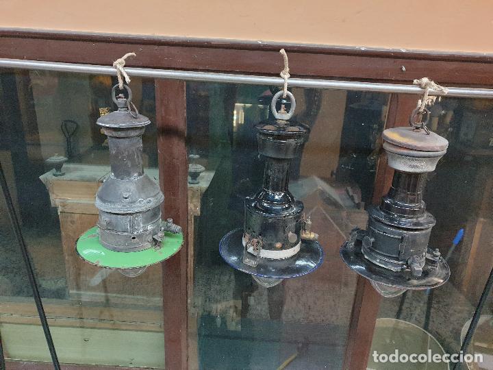 Antig&uuml;edades: 3 LAMPARAS DE GAS - Foto 2