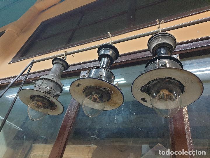 Antig&uuml;edades: 3 LAMPARAS DE GAS - Foto 8