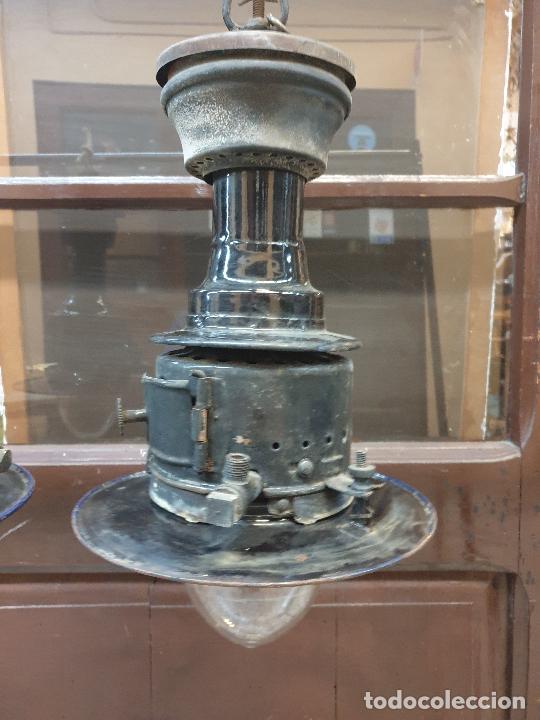 Antig&uuml;edades: 3 LAMPARAS DE GAS - Foto 13