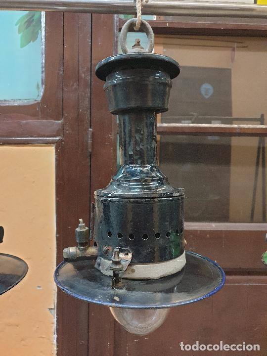 Antig&uuml;edades: 3 LAMPARAS DE GAS - Foto 16