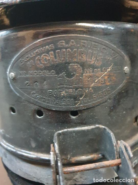 Antig&uuml;edades: 3 LAMPARAS DE GAS - Foto 17