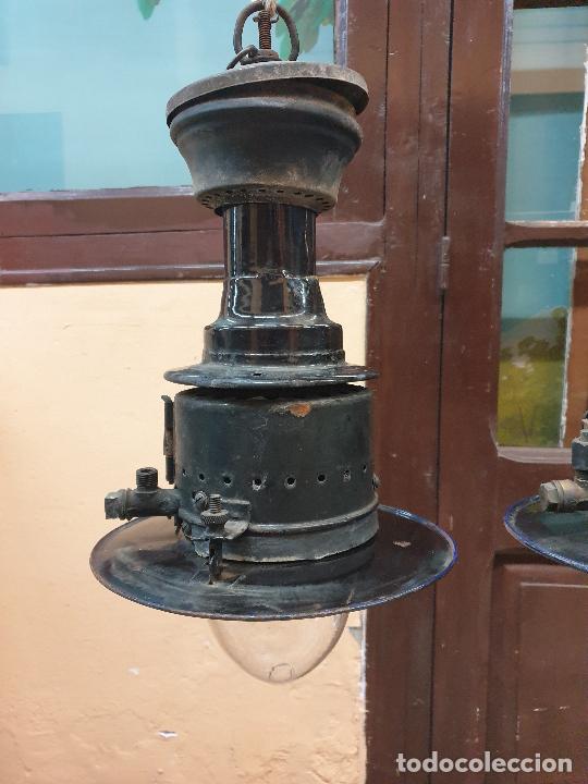 Antig&uuml;edades: 3 LAMPARAS DE GAS - Foto 18