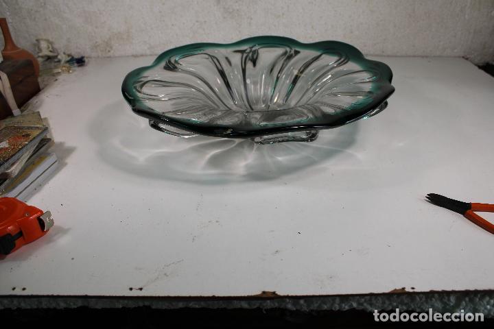 Antig&uuml;edades: frutero centro de mesa en cristal de murano - Foto 2