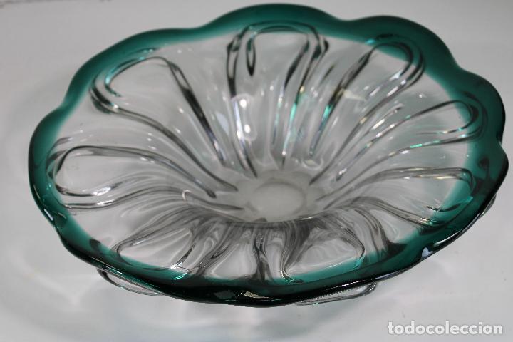 Antig&uuml;edades: frutero centro de mesa en cristal de murano - Foto 4