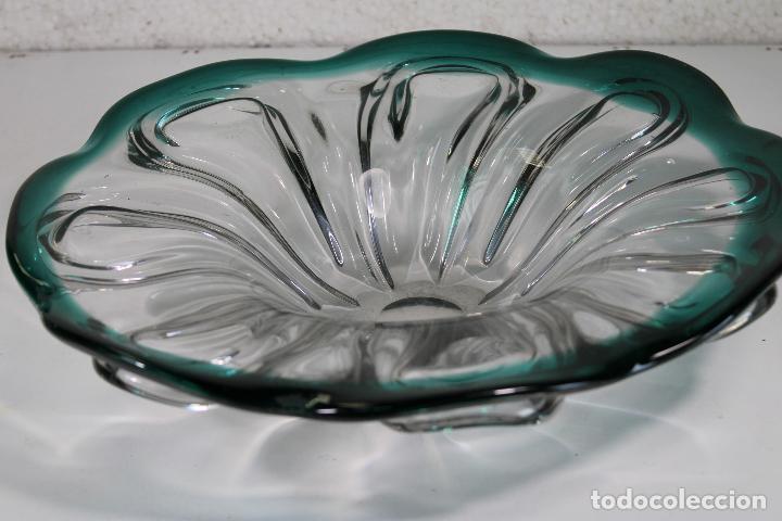 Antig&uuml;edades: frutero centro de mesa en cristal de murano - Foto 1