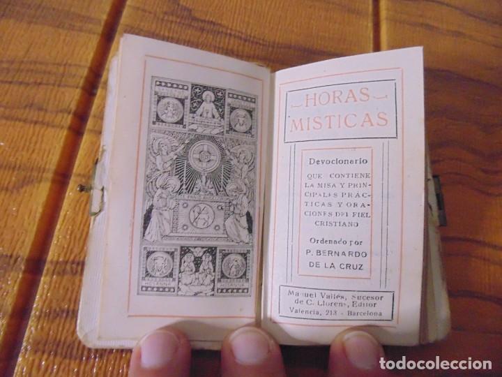 Antig&uuml;edades: Devocionario Horas Misticas Obispado de Barcelona 1928 - Foto 5