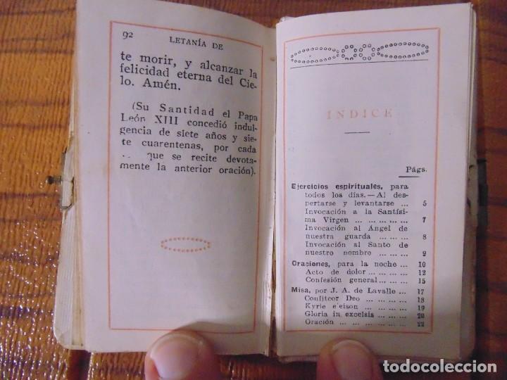 Antig&uuml;edades: Devocionario Horas Misticas Obispado de Barcelona 1928 - Foto 11