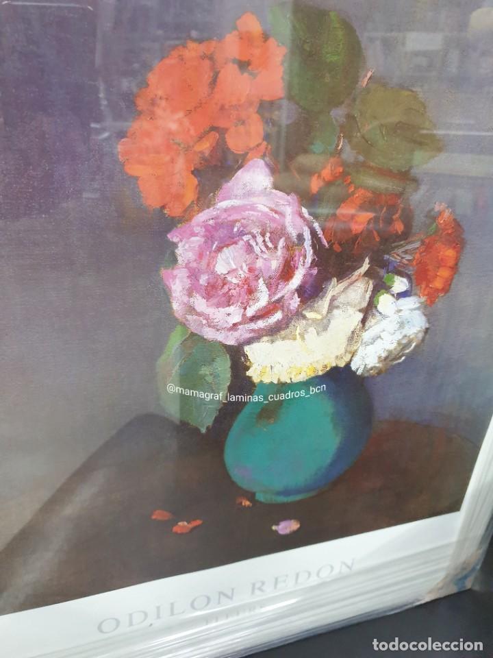 Antig&uuml;edades: ODILON REDON. FLEURS. CUADRO MAMAGRAF - Foto 1