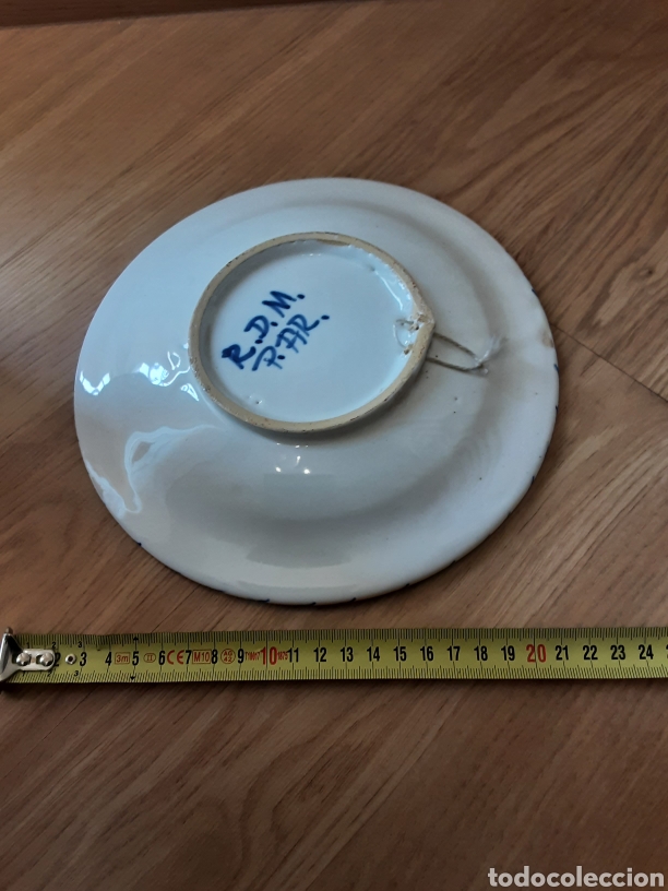 Antig&uuml;edades: Plato de cer&aacute;mica RDM PAR - Foto 2