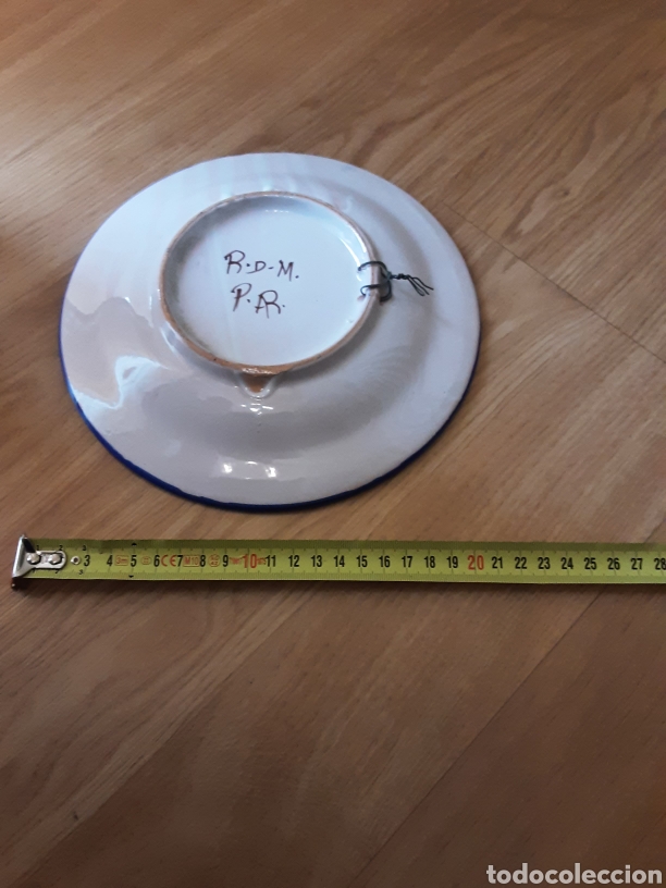Antig&uuml;edades: Plato de cer&aacute;mica RDM PAR - Foto 2