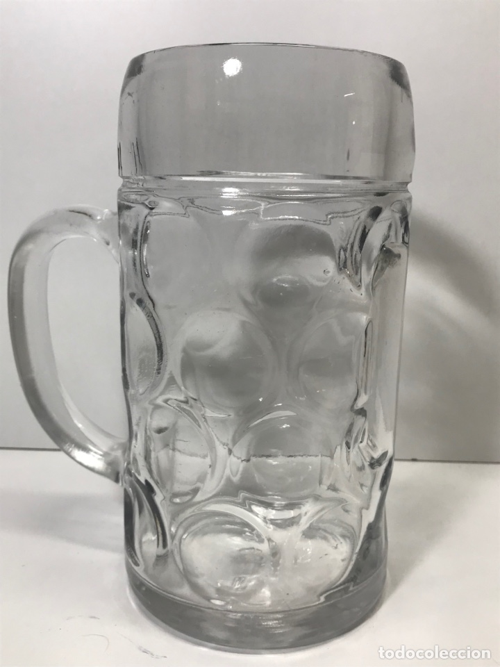 Antig&uuml;edades: Gran jarra de cristal de Austria 20x16cm con asa.boca 9cm Ref K 2 - Foto 2