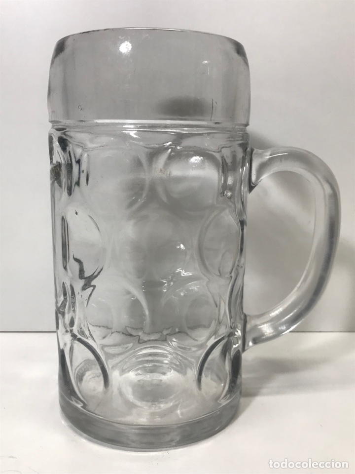 Antig&uuml;edades: Gran jarra de cristal de Austria 20x16cm con asa.boca 9cm Ref K 2 - Foto 1