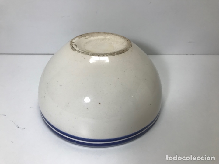 Antig&uuml;edades: Cuenco de cer&aacute;mica 15x8cm Ref K 2 - Foto 4