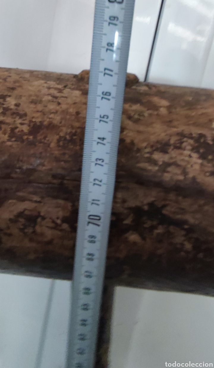 Antig&uuml;edades: Gran maza de madera - Foto 11