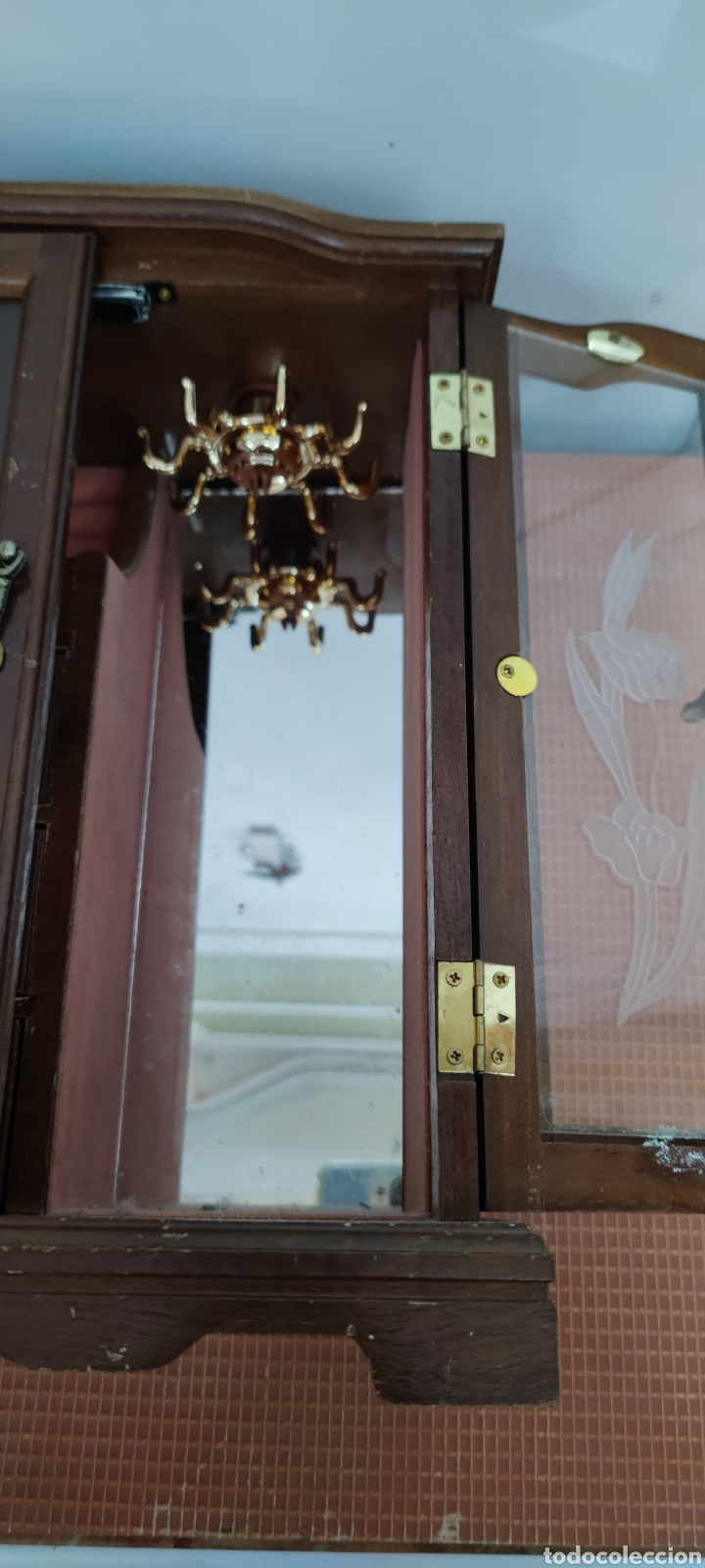 Antig&uuml;edades: Armario Joyero musical de madera - Foto 7