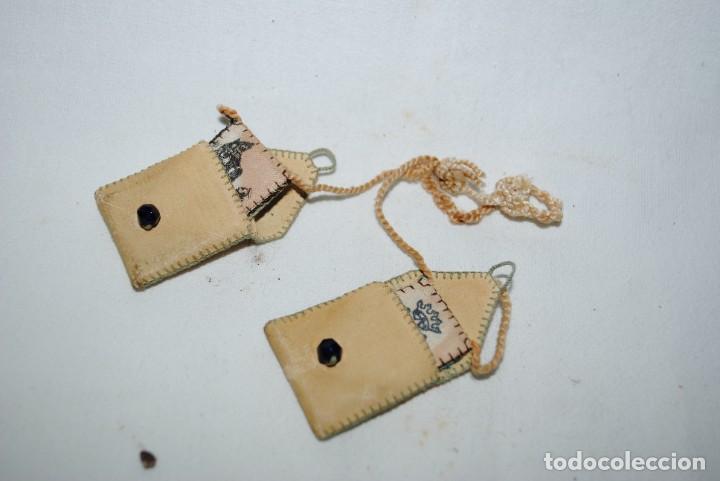 Antig&uuml;edades: ANTIGUO ESCAPULARIO - RELICARIO - Foto 2
