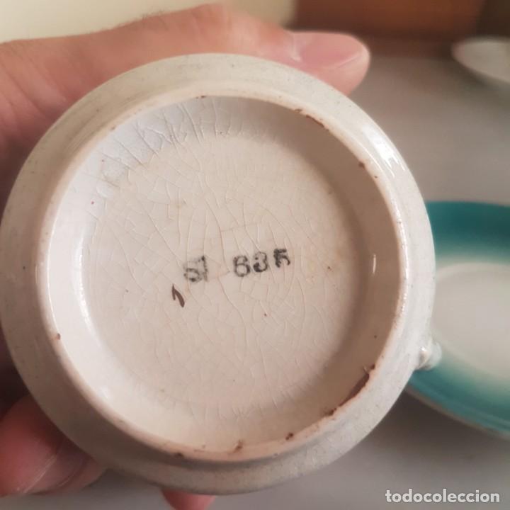 Antig&uuml;edades: ANTIGUA TAZA CON PLATO - Foto 2