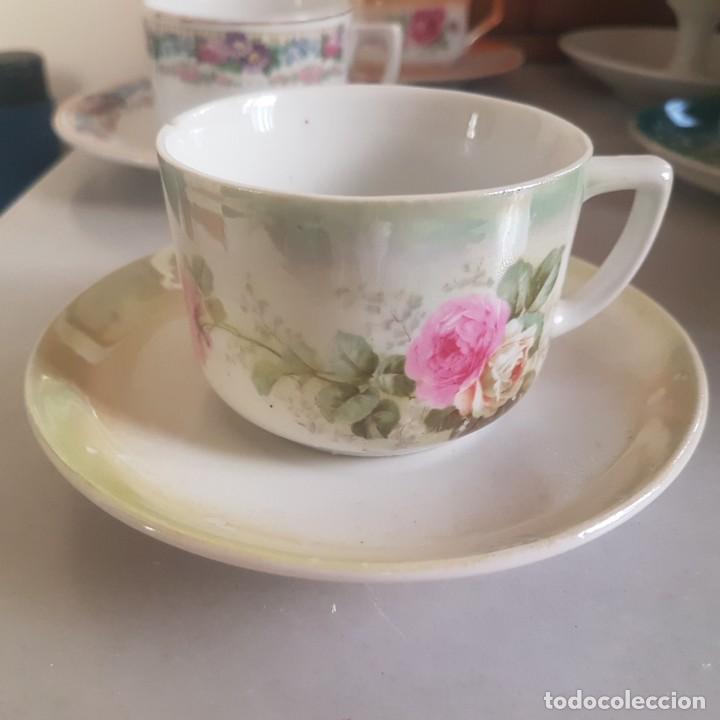 Antig&uuml;edades: ANTIGUA TAZA CON PLATO - Foto 1