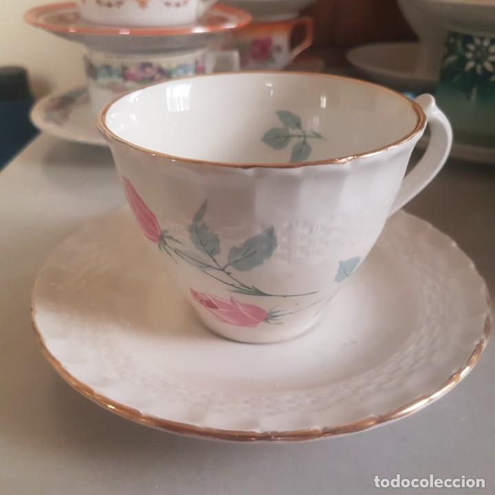Antig&uuml;edades: ANTIGUA TAZA CON PLATO - Foto 1