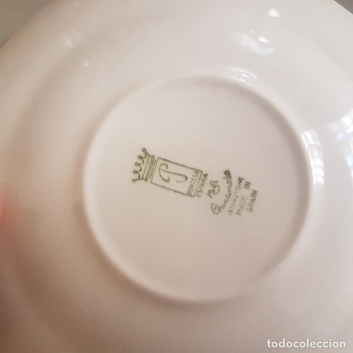 Antig&uuml;edades: ANTIGUA TAZA CON PLATO - Foto 2