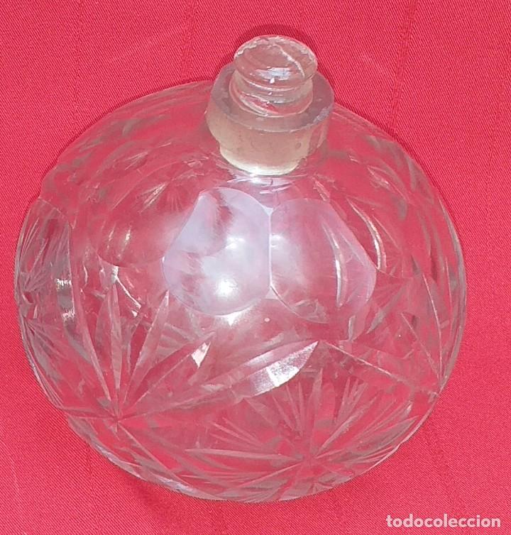 Antig&uuml;edades: PIEZA DE TOCADOR DE CRISTAL TALLADO - Foto 3