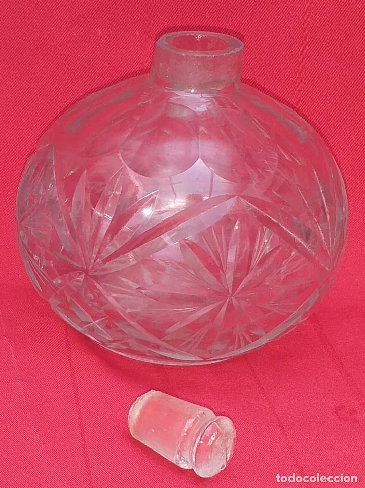 Antig&uuml;edades: PIEZA DE TOCADOR DE CRISTAL TALLADO - Foto 4
