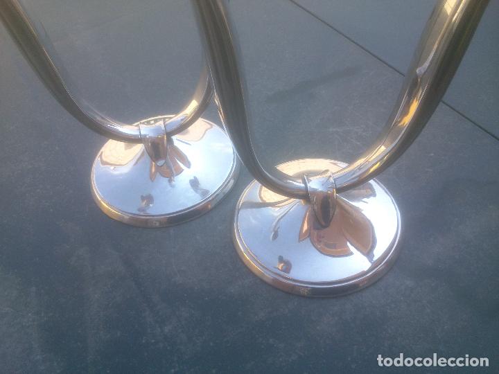 Antig&uuml;edades: CANDELABROS VELEROS EN INOX - Foto 2