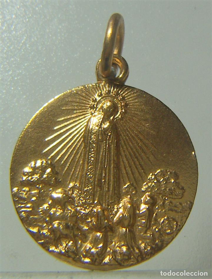 Antig&uuml;edades: MEDALLA DE LA VIRGEN DE FATIMA - Foto 1