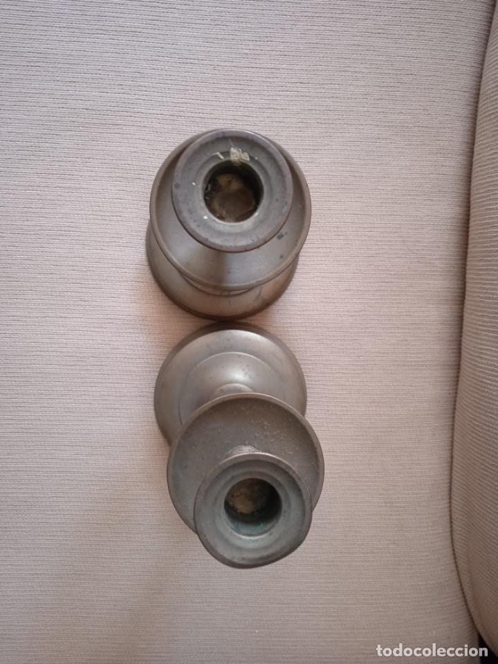 Antig&uuml;edades: Candelabros de bronce - Foto 2