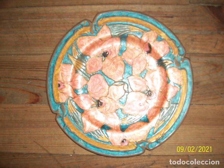Antig&uuml;edades: PLATO DE BRONCE-CADEAUX OMSONS - Foto 1