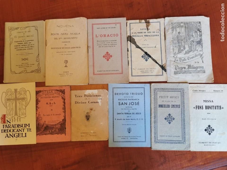 Antig&uuml;edades: GRAN LOTE DE LIBRITOS RELIGIOSOS - Foto 3