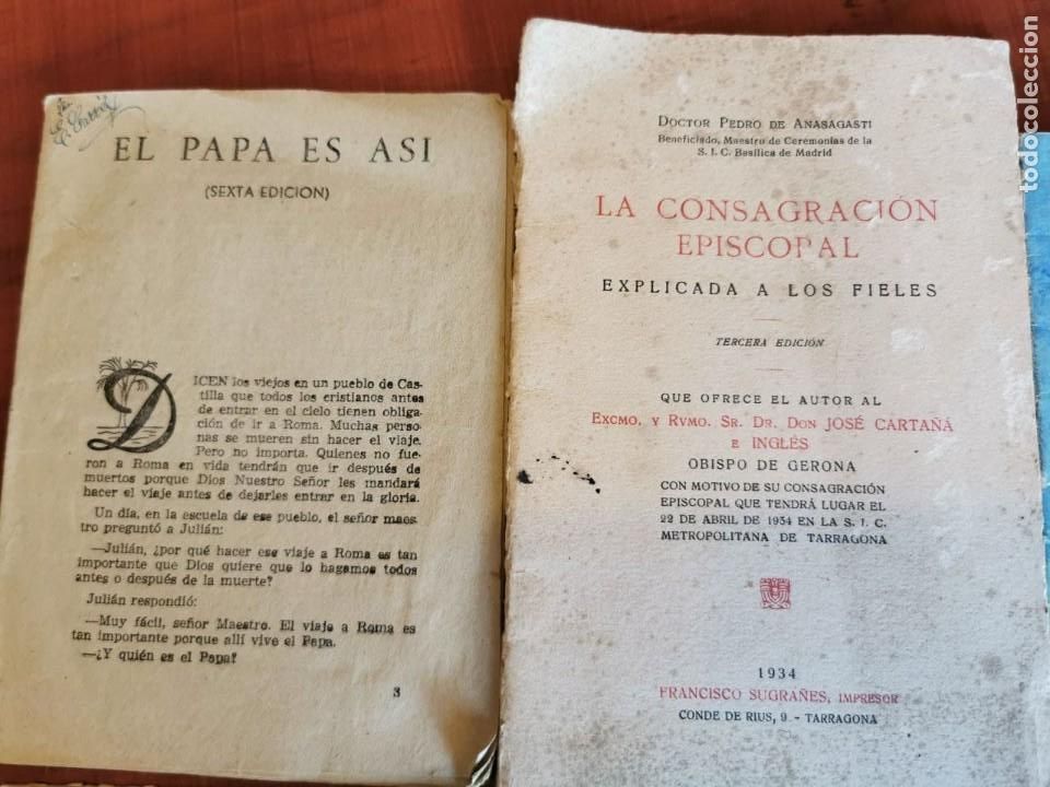 Antig&uuml;edades: LOTE DE LIBRITOS RELIGIOSOS - Foto 2