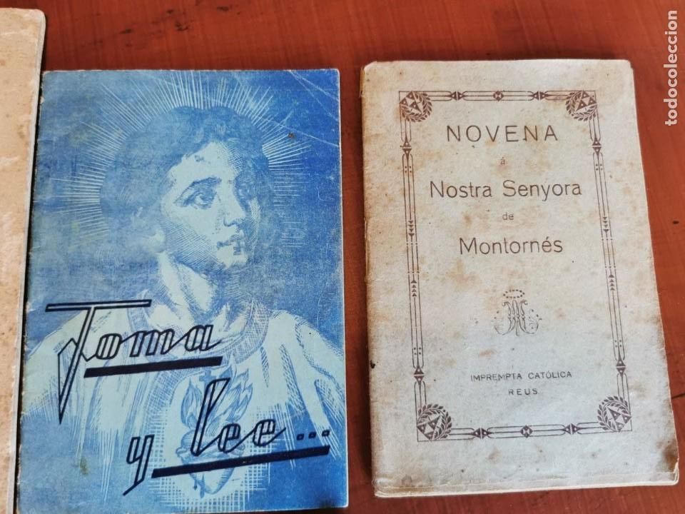 Antig&uuml;edades: LOTE DE LIBRITOS RELIGIOSOS - Foto 3