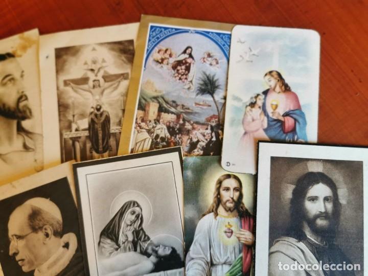 Antig&uuml;edades: LOTE ESTAMPAS RELIGIOSAS - Foto 3