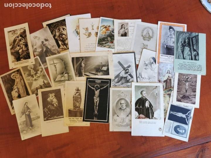Antig&uuml;edades: LOTE ESTAMPAS RELIGIOSAS - Foto 1