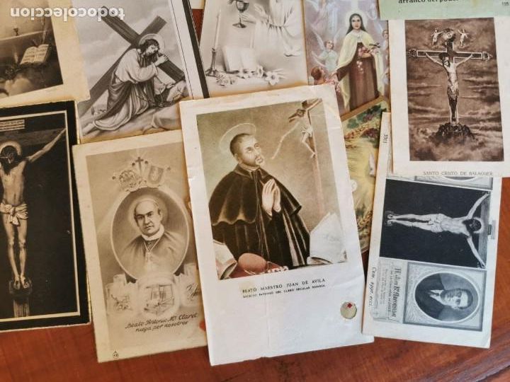 Antig&uuml;edades: LOTE ESTAMPAS RELIGIOSAS - Foto 4