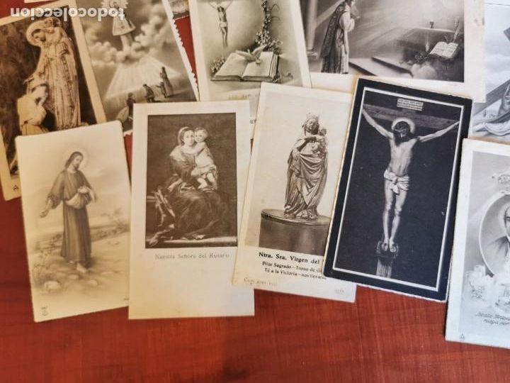 Antig&uuml;edades: LOTE ESTAMPAS RELIGIOSAS - Foto 5