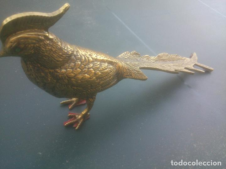 Antig&uuml;edades: PAJARO EN BROCE - Foto 1
