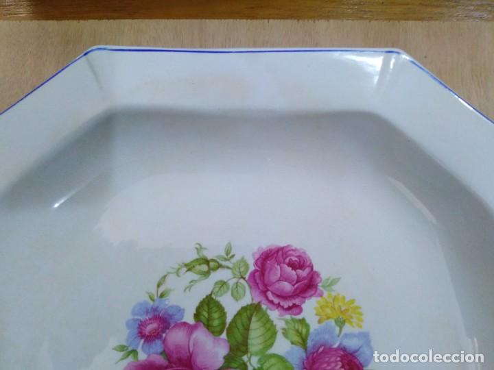 Antig&uuml;edades: Plato octogonal de 25 cm - San Claudio - Foto 2