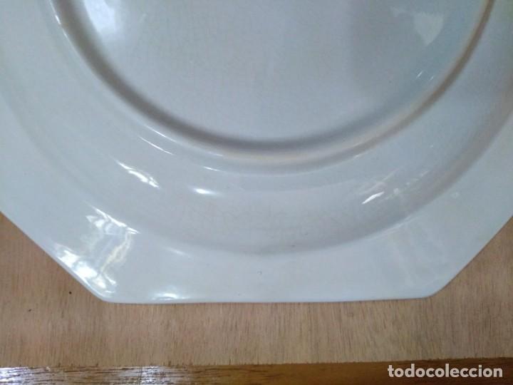 Antig&uuml;edades: Plato octogonal de 25 cm - San Claudio - Foto 6