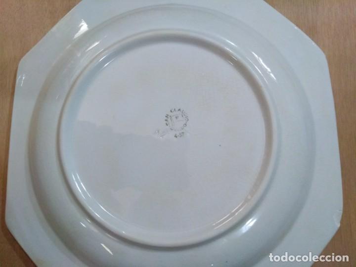 Antig&uuml;edades: Plato octogonal de 25 cm - San Claudio - Foto 7