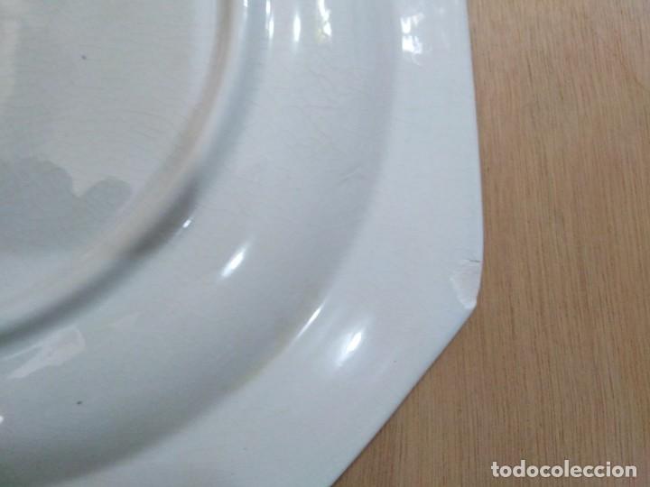 Antig&uuml;edades: Plato octogonal de 25 cm - San Claudio - Foto 8