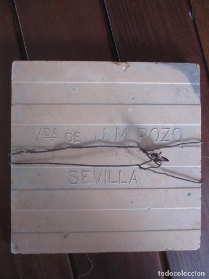 Antig&uuml;edades: Azulejo antiguo pintado - Foto 2