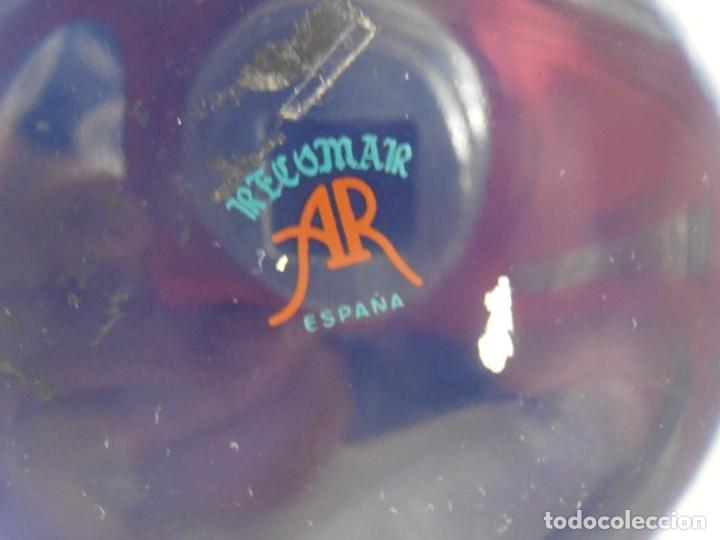 Antig&uuml;edades: JARRA AZUL PINTADA EN PLATA, MARCA RECOMAR AR. - Foto 7