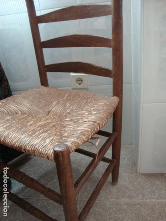 Antig&uuml;edades: silla antigua de enea - Foto 2